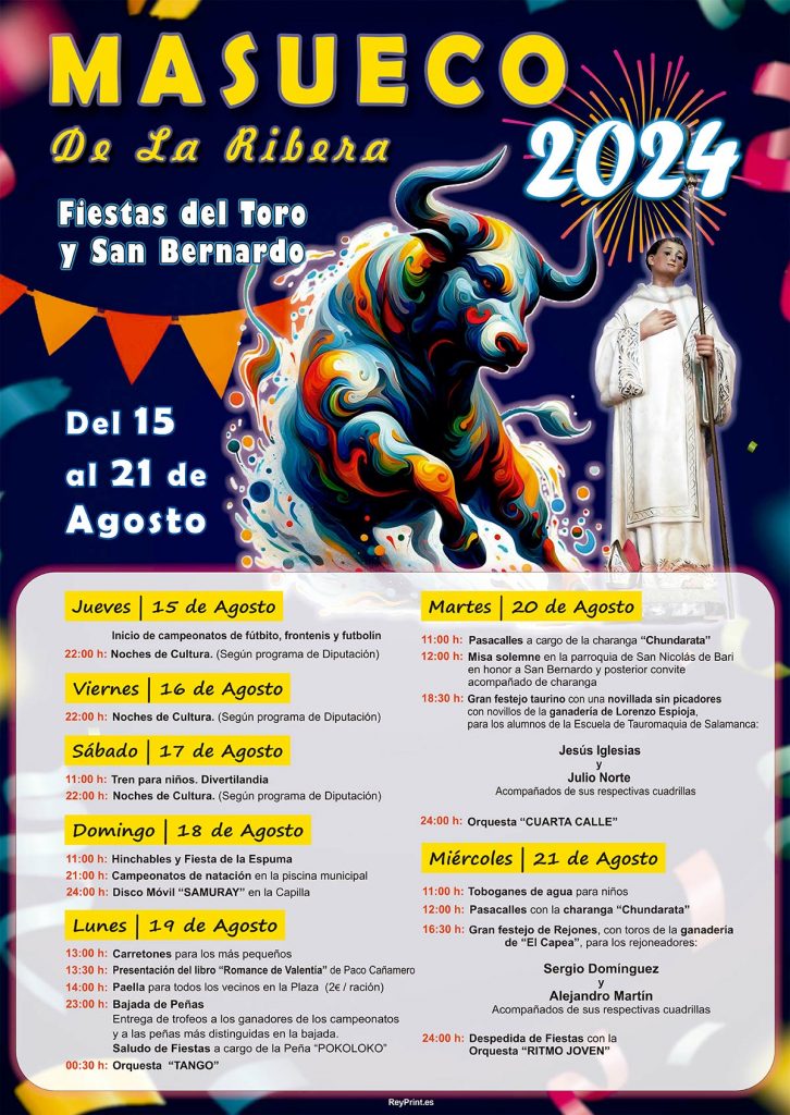 Cartel de fiestas